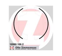1x Jeu de mâchoires de frein, frein de stationnement ZIMMERMANN 10990.106.2