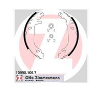ZIMMERMANN 10990.106.7 Jeu de mâchoires de frein