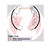 1x Jeu de mâchoires de frein ZIMMERMANN 10990.113.8 convient pour FIAT OPEL