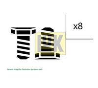 1x Jeu de vis, volant moteur Schaeffler LuK 411 0118 11 adapté pour VOLVO VW