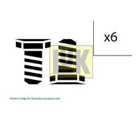 1x Jeu de vis, volant moteur Schaeffler LuK 411 0245 10 adapté pour HYUNDAI