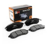 1x Jue de plaquettes de frein Avant pour Mitsubishi L200 4WD 2003-
