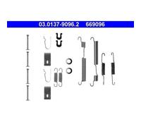 1x Kit d'accessoires, mâchoire de frein ATE 03.0137-9096.2 convient pour