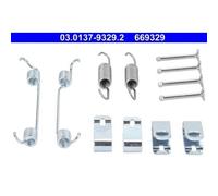 1x Kit d'accessoires, mâchoires de frein de stationnement ATE 03.0137-9329.2