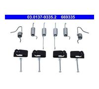 1x Kit d'accessoires, mâchoires de frein de stationnement ATE 03.0137-9335.2