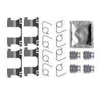 1x Kit d'accessoires, plaquette de frein à disque TEXTAR 82552600