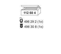 1x Kit d'assemblage, silencieux ERNST 112604 convient pour