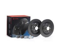 1x Kit de freins, frein à disques BREMBO KT 08 002 convient pour TESLA
