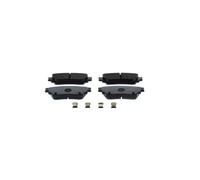 Bosch Plaquettes de frein BP2627 – ECE‑R90‑1 – Jeu de 4, arrière