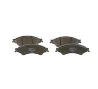 Bosch - Jeu de 4 plaquettes de frein 0 986 494 791 - Avant