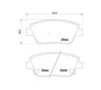 Brembo Plaquettes de frein avant P30066