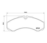 Brembo Plaquettes de frein, disque de frein P A6 017 avant/arrière