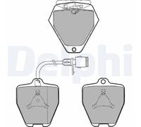 1x Kit de plaquettes de frein, frein à disque DELPHI LP1024 convient pour
