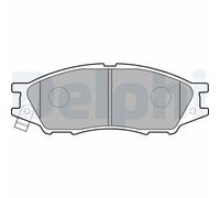Plaquettes de frein LP2184 DELPHI pour NISSAN ALMERA II Hatchback ALMERA II