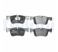 1x Kit de plaquettes de frein, frein à disque DELPHI LP2285 convient pour BMW