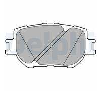 1x Kit de plaquettes de frein, frein à disque DELPHI LP2699 convient pour