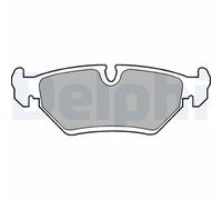 DELPHI LP669 Plaquettes de frein