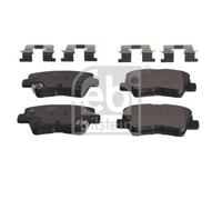 1x Kit de plaquettes de frein, frein à disque FEBI BILSTEIN 116289