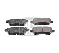 FEBI BILSTEIN Plaquettes de frein 116351 Essieu arrière pour NISSAN