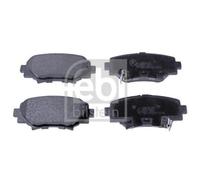 1x Kit de plaquettes de frein, frein à disque FEBI BILSTEIN 116360