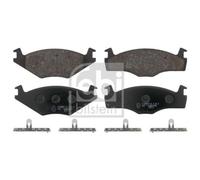 Febi Bilstein Kit de plaquettes de frein 16076 – frein à disque, essieu avant pour VW/SEAT