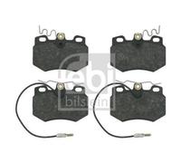 Febi bilstein 16242 Kit de plaquettes de frein, frein à disque