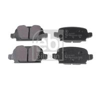 FEBI BILSTEIN Plaquettes de frein essieu arrière 16626 pour OPEL Corsa C