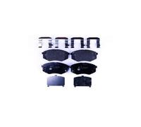 1x Kit de plaquettes de frein, frein à disque HELLA 8DB 355 019-791