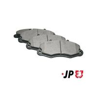 1x Kit de plaquettes de frein, frein à disque JP GROUP 1563600510
