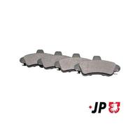1x Kit de plaquettes de frein, frein à disque JP GROUP 1563701310
