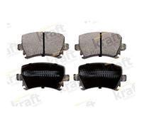 1x Kit de plaquettes de frein, frein à disque KRAFT Automotive 6010090