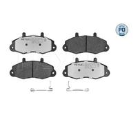 1x Kit de plaquettes de frein, frein à disque MEYLE 025 214 7018/PD