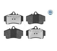 1x Kit de plaquettes de frein, frein à disque MEYLE 025 217 9216/PD