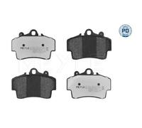 Plaquettes de frein Essieu avant 025 219 3715/PD MEYLE pour PORSCHE BOXSTER