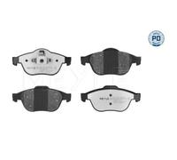 1x Kit de plaquettes de frein, frein à disque MEYLE 025 232 4518/PD