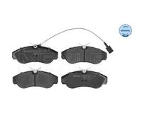 1x Kit de plaquettes de frein, frein à disque MEYLE 025 236 0319/W