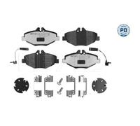 1x Kit de plaquettes de frein, frein à disque MEYLE 025 237 4320-1/PD