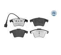 1x Kit de plaquettes de frein, frein à disque MEYLE 025 237 4618/PD