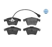 1x Kit de plaquettes de frein, frein à disque MEYLE 025 237 4719/W