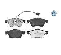 1x Kit de plaquettes de frein, frein à disque MEYLE 025 247 2720/PD