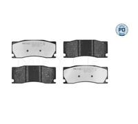 1x Kit de plaquettes de frein, frein à disque MEYLE 025 248 5017/PD