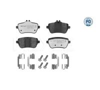 1x Kit de plaquettes de frein, frein à disque MEYLE 025 250 7119/PD
