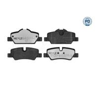 1x Kit de plaquettes de frein, frein à disque MEYLE 025 259 8016/PD