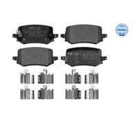 MEYLE Kit de plaquettes de frein 025 264 8718 – frein à disque essieu arrière pour Hyundai/Kia