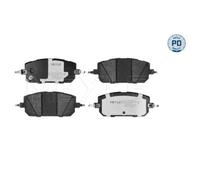 1x Kit de plaquettes de frein, frein à disque MEYLE 025 265 0616/PD