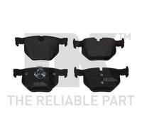 1x Kit de plaquettes de frein, frein à disque NK 221526 convient pour BMW
