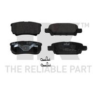 1x Kit de plaquettes de frein, frein à disque NK 223027 convient pour DODGE
