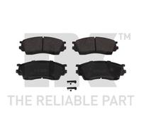 1x Kit de plaquettes de frein, frein à disque NK 223236 convient pour MAZDA