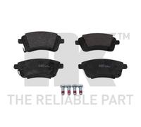 1x Kit de plaquettes de frein, frein à disque NK 223438 convient pour KIA