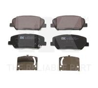 1x Kit de plaquettes de frein, frein à disque NK 223444 convient pour HYUNDAI